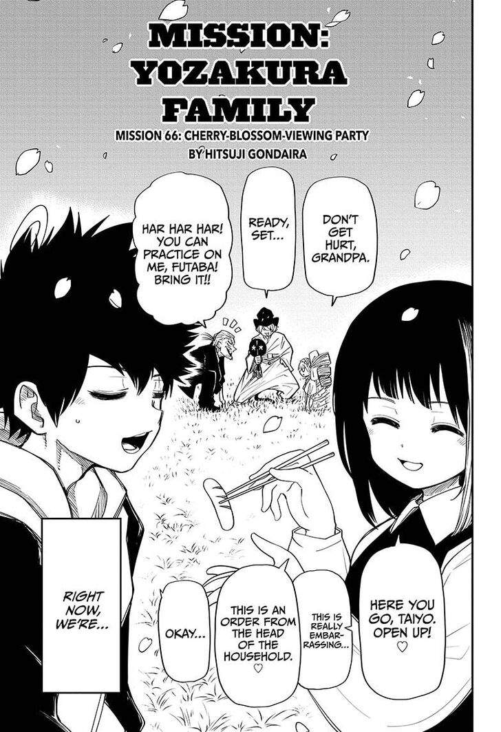 Mission: Yozakura Family Chapter 66 1